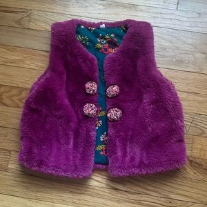 Reversible size 6 hot pink vest